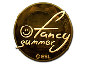 Sticker | Summer (Gold) | Katowice 2019 image