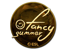 Sticker | Summer (Gold) | Katowice 2019 image