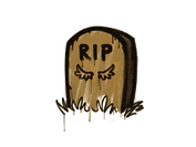 Sealed Graffiti | Tombstone (Desert Amber) image