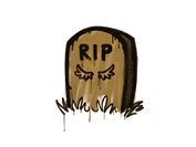 Sealed Graffiti | Tombstone (Desert Amber) image