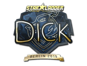 Sticker | DickStacy (Gold) | Berlin 2019 image