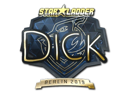 Sticker | DickStacy (Gold) | Berlin 2019 image