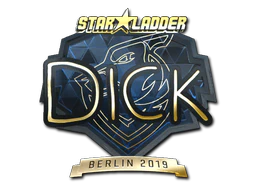 Sticker | DickStacy (Gold) | Berlin 2019 image