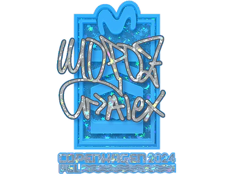 Sticker | mopoz (Glitter) | Copenhagen 2024 image