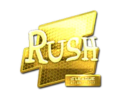 Sticker | RUSH (Gold) | Atlanta 2017 image