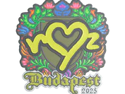 Sticker | ropz (Embroidered) | Budapest 2025 image