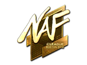 Sticker | NAF (Gold) | Boston 2018 image