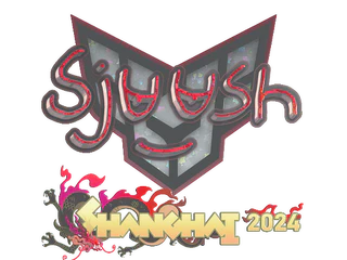 Sticker | sjuush (Glitter) | Shanghai 2024