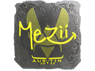 Sticker | mezii (Foil) | Austin 2025