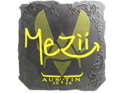 Sticker | mezii (Foil) | Austin 2025 image
