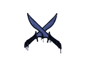 Sealed Graffiti | X-Knives (SWAT Blue) image