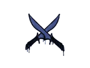 Sealed Graffiti | X-Knives (SWAT Blue) image