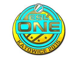 Sticker | ESL One (Gold) | Katowice 2015 image