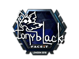 Sticker | tonyblack (Foil) | London 2018 image