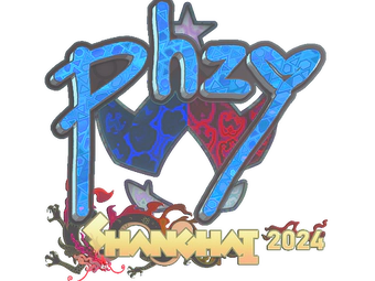 Sticker | phzy (Holo) | Shanghai 2024 image