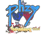 Sticker | phzy (Holo) | Shanghai 2024 image