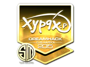 Sticker | Xyp9x (Gold) | Cluj-Napoca 2015 image