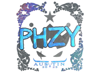 Sticker | phzy (Holo) | Austin 2025 image