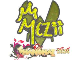 Sticker | mezii (Glitter) | Shanghai 2024