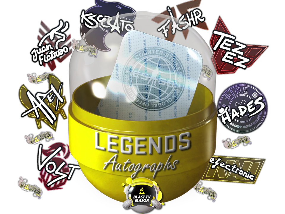 Paris 2023 Legends Autograph Capsule