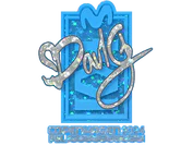 Sticker | dav1g (Glitter) | Copenhagen 2024 image