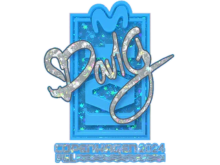Sticker | dav1g (Glitter) | Copenhagen 2024