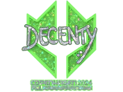 Sticker | decenty (Glitter) | Copenhagen 2024 image