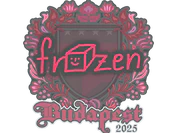 Sticker | frozen | Budapest 2025 image