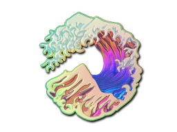 Sticker | Great Wave (Holo) image