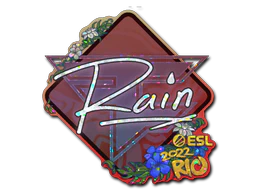Sticker | rain (Glitter) | Rio 2022 image