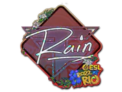 Sticker | rain (Glitter) | Rio 2022 image