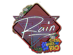 Sticker | rain (Glitter) | Rio 2022 image