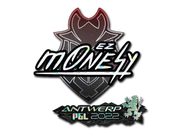 Sticker | m0NESY (Glitter) | Antwerp 2022 image
