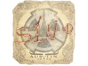 Sticker | s1n | Austin 2025 image