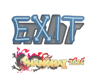 Sticker | exit | Shanghai 2024 image