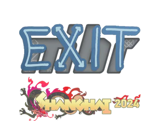 Sticker | exit | Shanghai 2024