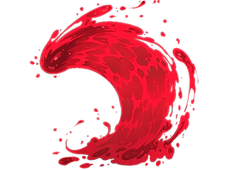 Sticker | Ruby Wave (Lenticular)