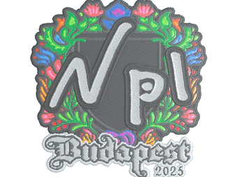 Sticker | npl (Embroidered) | Budapest 2025 image
