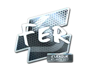 Sticker | fer (Foil) | Atlanta 2017 image