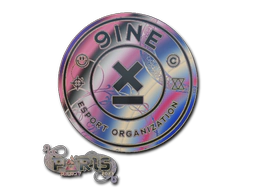 Sticker | 9INE (Holo) | Paris 2023 image