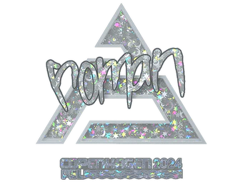 Sticker | roman (Glitter) | Copenhagen 2024 image