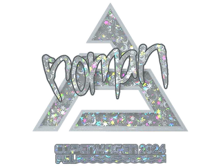 Sticker | roman (Glitter) | Copenhagen 2024