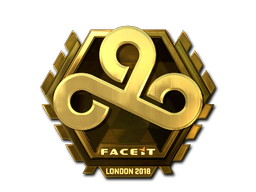 Sticker | Cloud9 (Gold) | London 2018 image