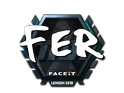 Sticker | fer (Foil) | London 2018 image