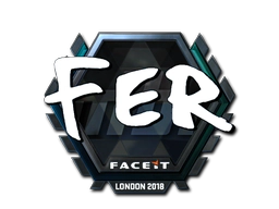 Sticker | fer (Foil) | London 2018 image