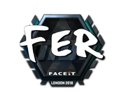 Sticker | fer (Foil) | London 2018 image