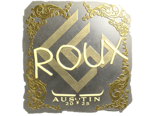 Sticker | ROUX (Gold) | Austin 2025