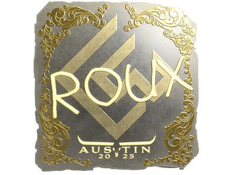 Sticker | ROUX (Gold) | Austin 2025 image