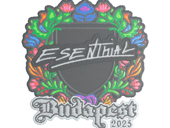 Sticker | esenthial (Embroidered) | Budapest 2025 image
