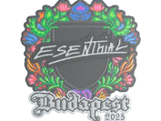 Sticker | esenthial (Embroidered) | Budapest 2025 image